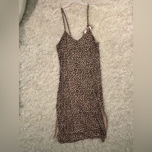Midi Cheetah/ Leopard Dress
